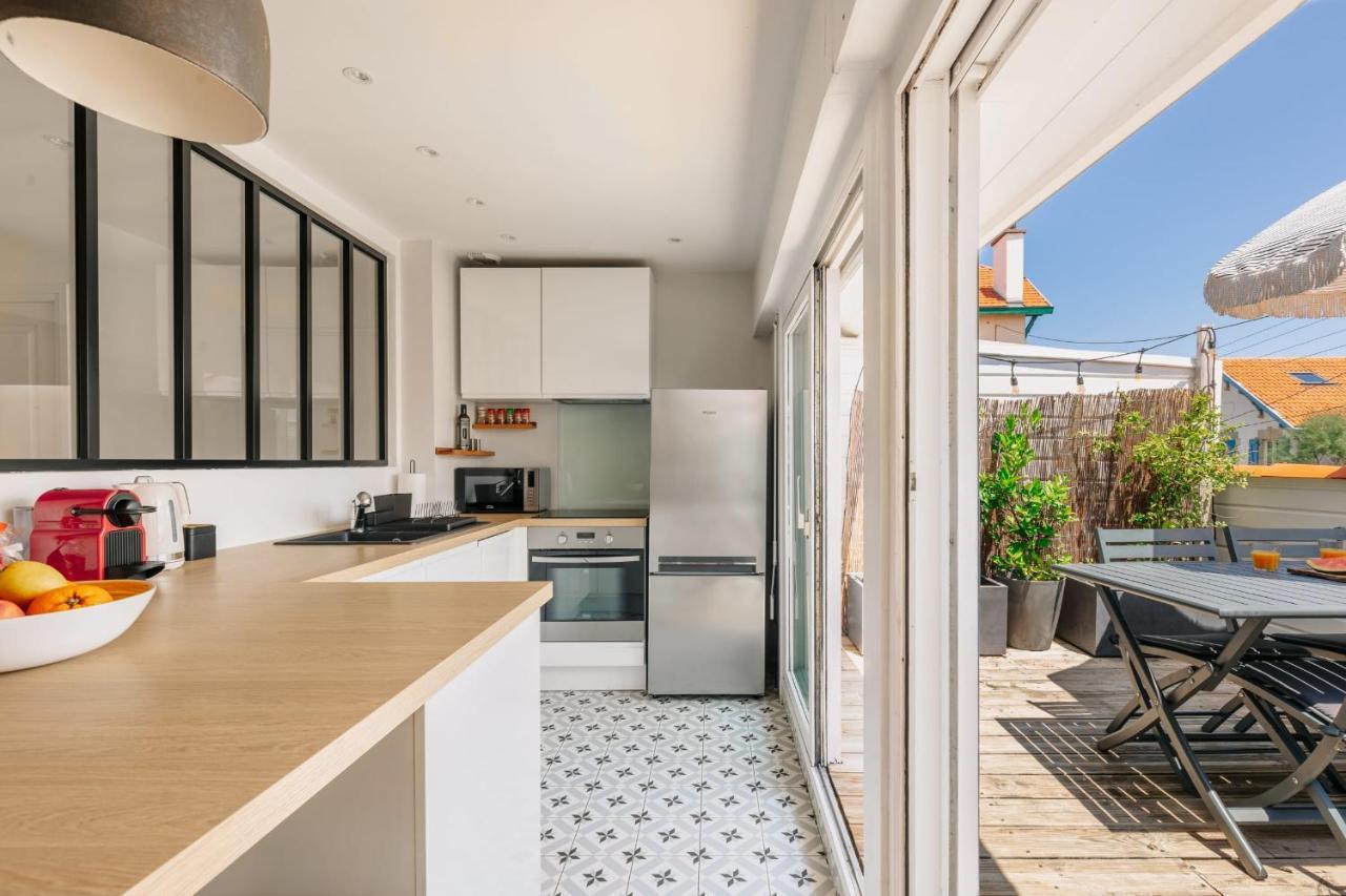דירות ביאריץ Little Bibi Terrace - Cote Des Basques And Private Garage מראה חיצוני תמונה